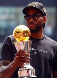 Kawhi Leonard is not known for his playmaking